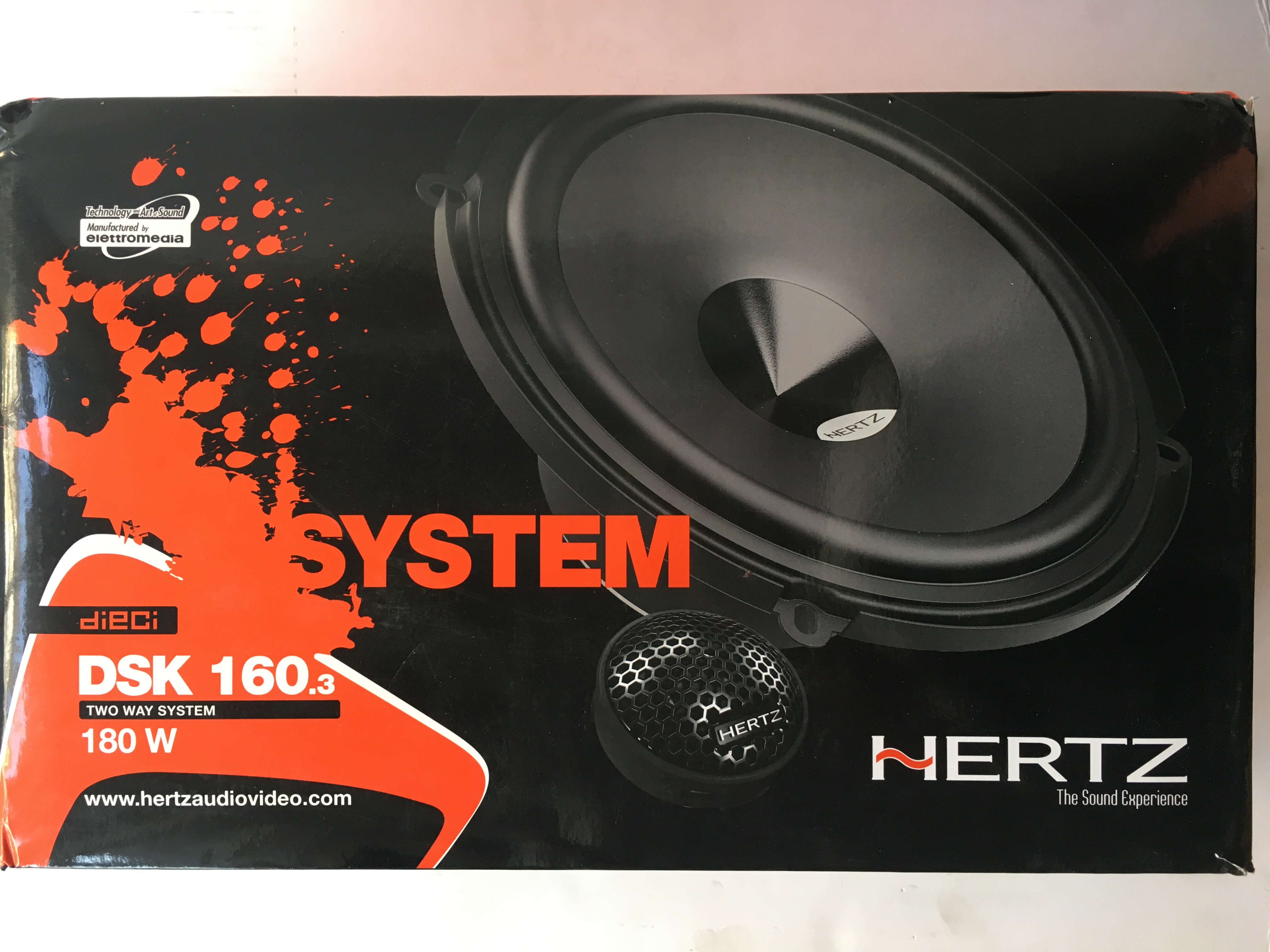 DSK-160.3 2-WAY COMPO KIT 160MM HERTZ  Автоговорители комплект