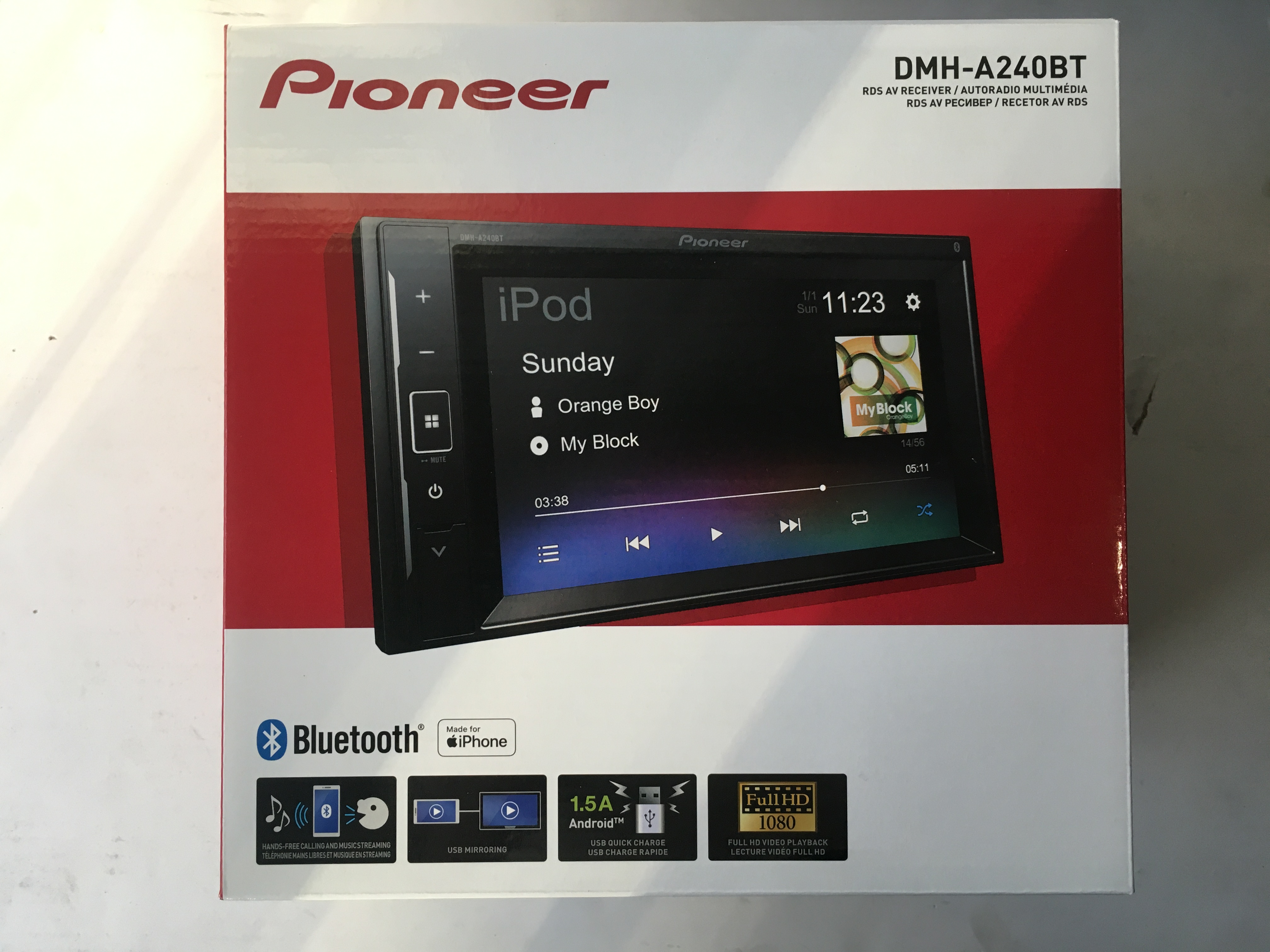 DMH-A240BT МУЛТИМЕДИЯ PIONEER 